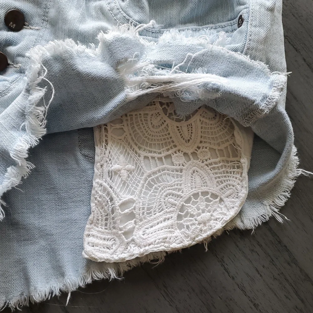 Mossimo High Rise Jean Shorts - Picture 8 of 11